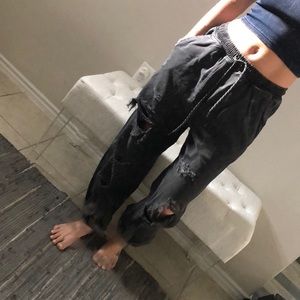 Jogger drew people pants